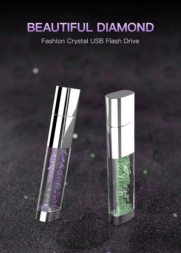 High Speed Crystal Glass U Disk 1GB-512GB USB 2.0 Flash Drive Speicherstick - Bild 8 von 29