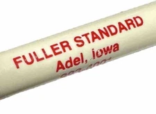 Vintage Adel Iowa Fuller Standard Oil Service Gas Gasoline Auto Advertising Pen