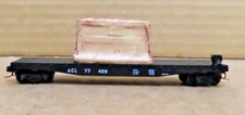 MICRO-TRAINS 045 00 350 ATLANTIC COAST LINE 50' FLAT CAR FISHBELLY SIDE N SCALE