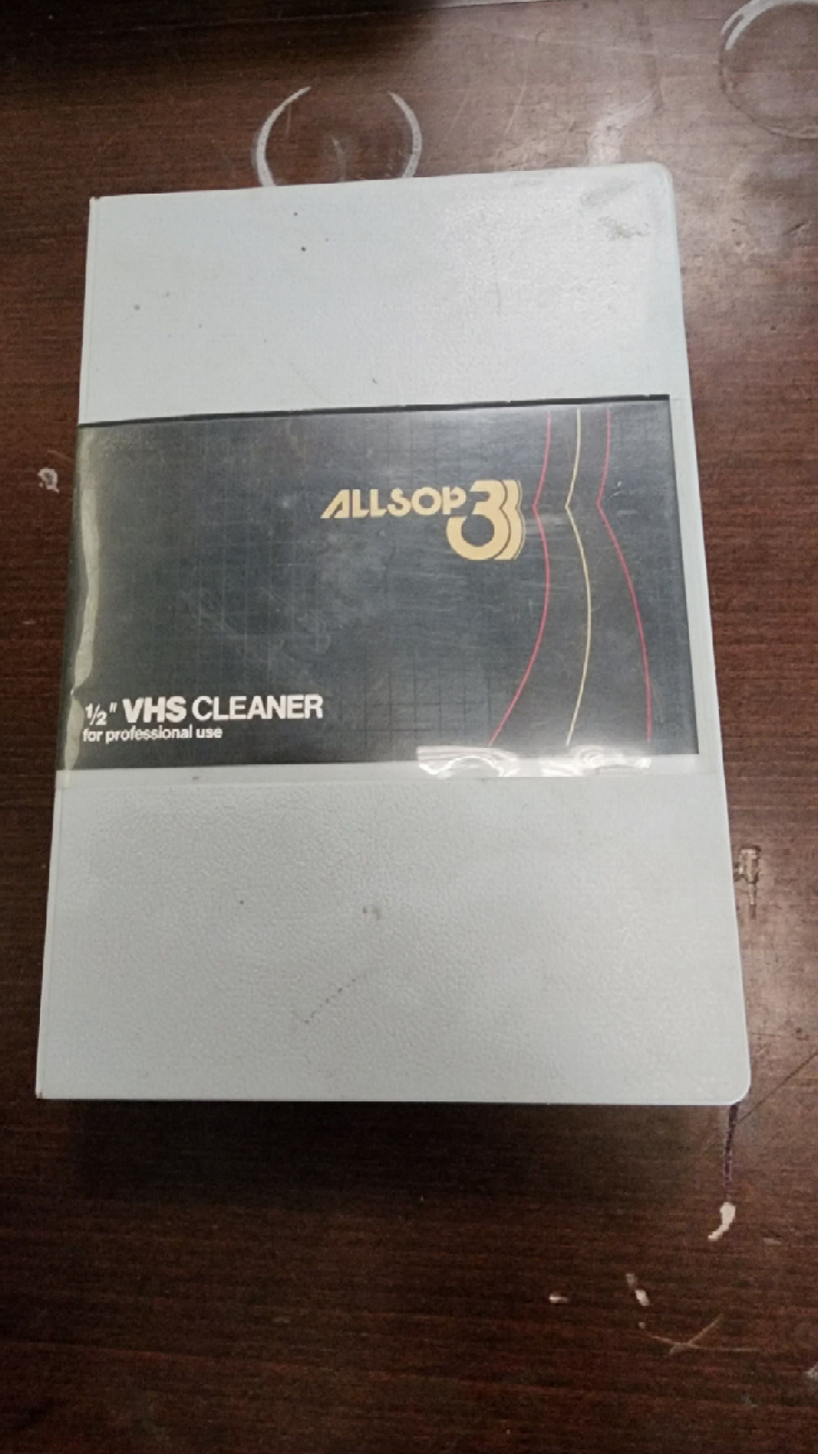 Allsop 3 VHS VCR Head, Tape Path & Tape Drive Cleaner NO Fluid eBay