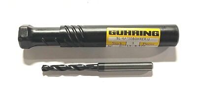 Guhring 11/64'' Solid Carbide Drill 5xD nano-FIREX Coating High Performance 140Â°