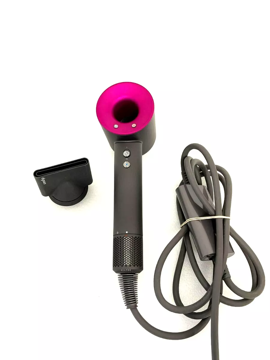 Dyson Supersonic Hair Dryer HD01 Plus Concentrator Fuchsia ( USED )