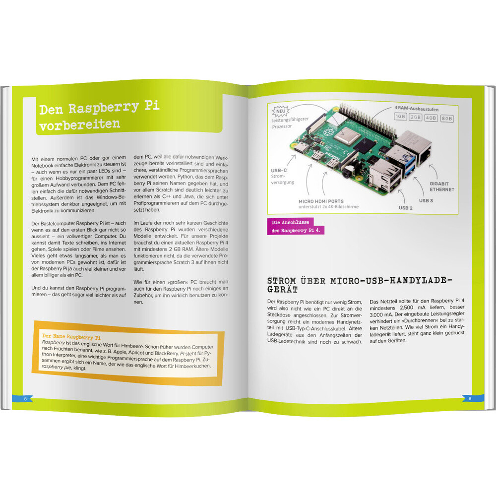 Thumbnail - Franzis Verlag 67126 Programmieren, Raspberry Pi Programmierplatine Ab