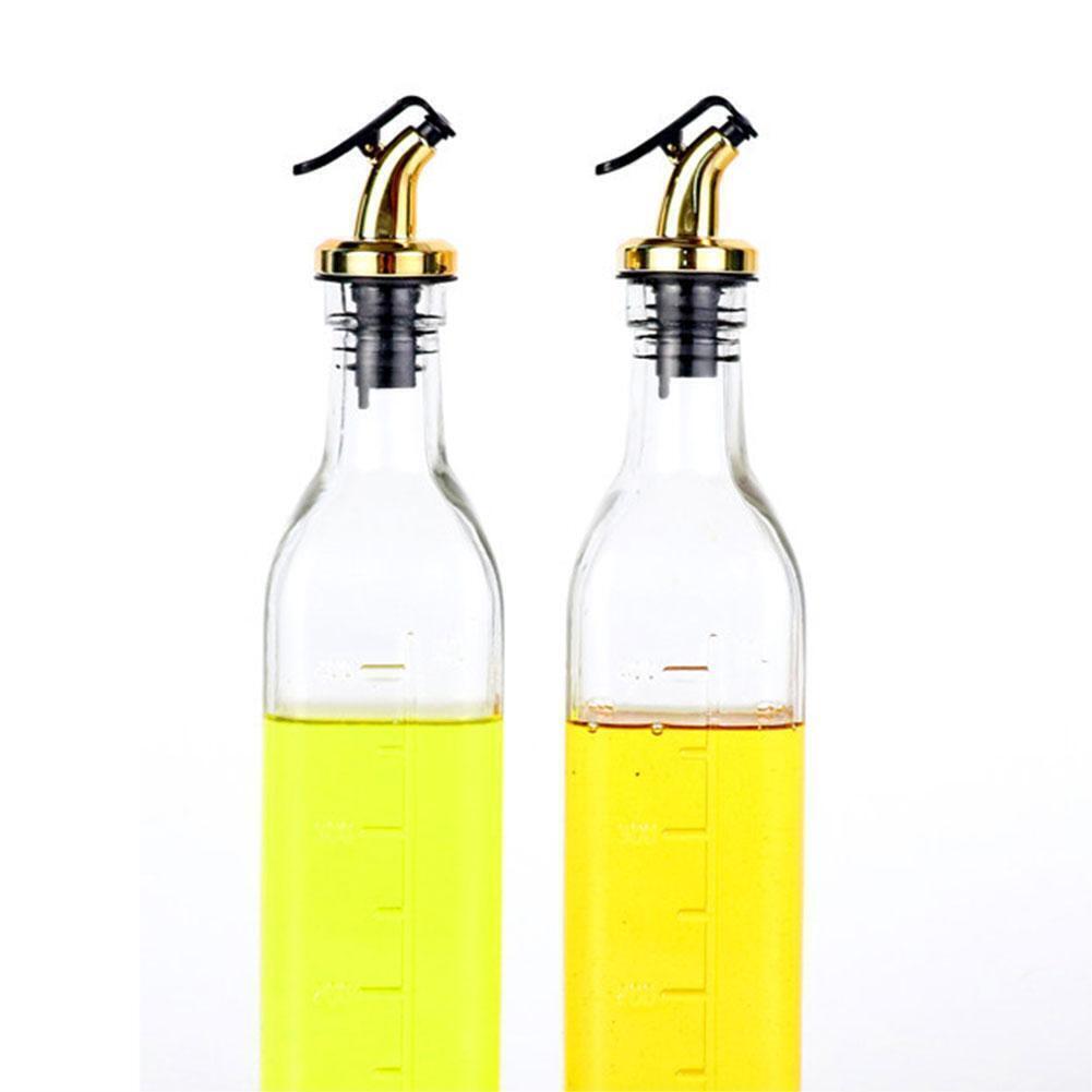 Set Of 3 Antique-Style Cork Bottle Pourers With Protective Cap - For Wine, Oil, Vinegar, Spirits