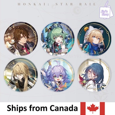 Honkai: Star Rail Official Character Pin Series 7 Luocha Lynx Huohuo Gallagher