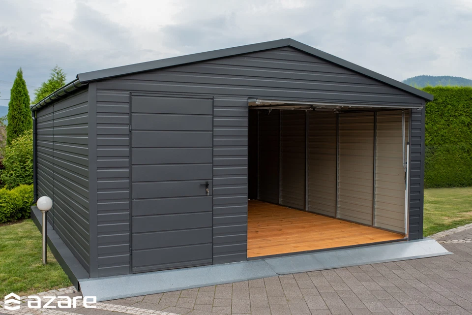 Doppelgarage Fertiggarage XXL Garage VERZINKT | VERSTÄRKT | SICHER| LANGLEBIG - Bild 4 von 4