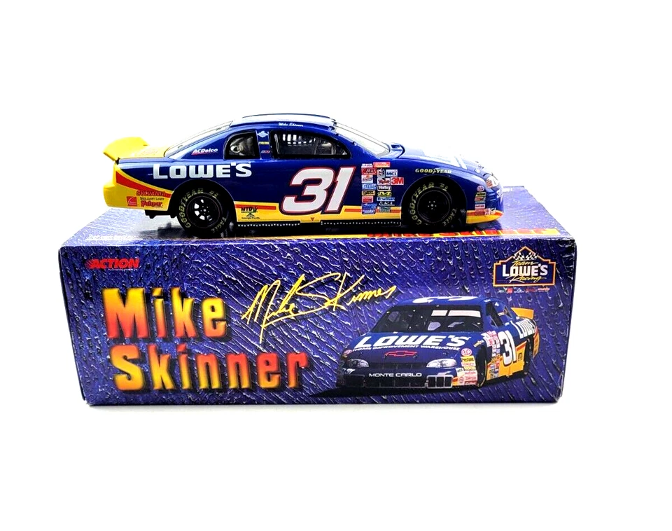 Acción Mike Skinner #31 Lowe's 1999 escala 1:24 Nascar diecast edición limitada Foto 2 de 4