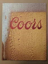 Springbok FOAM, SWEET FOAM! 500 pc Jigsaw Puzzle Plus COMPLETE Beer Coors