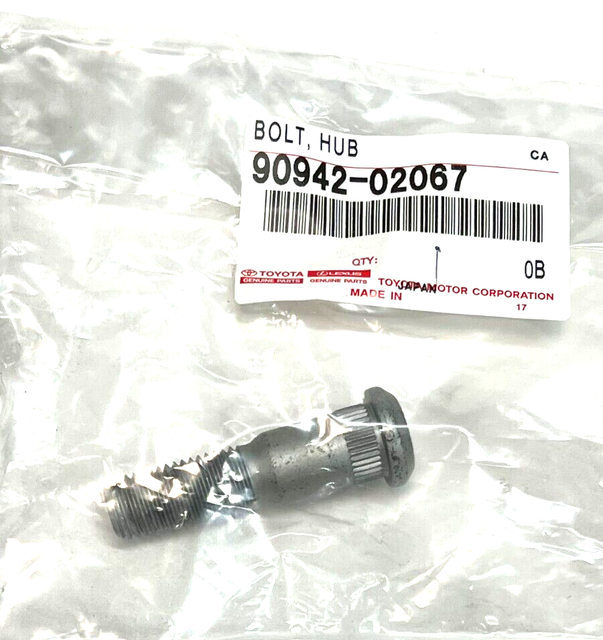 TOYOTA XD WHEEL STUD 9094202067 GENUINE for sale online eBay