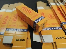 EI Jugoslavia SCATOLA DI CARTONE BIANCA per tubi audio ECC83 EL84 ECC803S E188CC 12AX7