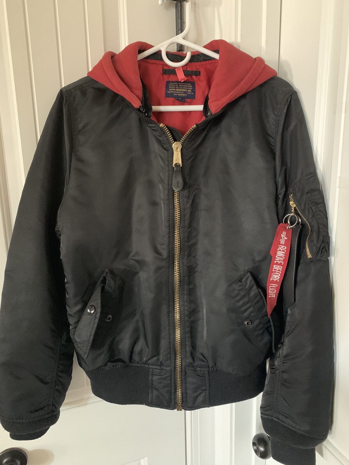 alpha industries flight jacket small - image 1