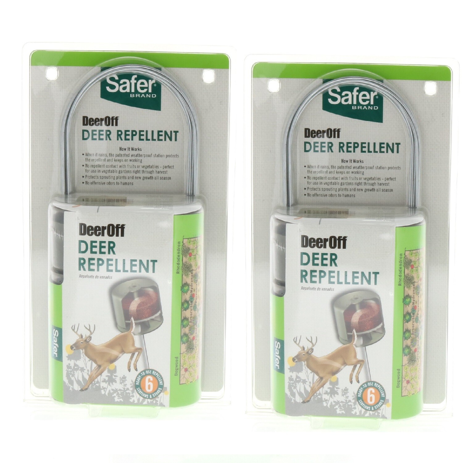 12 Deer Off Repellent Stations Weatherproof Fast Shipping 24654059627