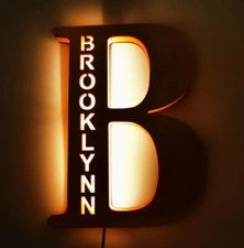 Personalized Night Light Custom Name 
