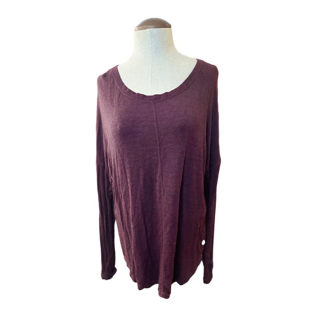 yogalicious long sleeve relaxed fit athleisure 