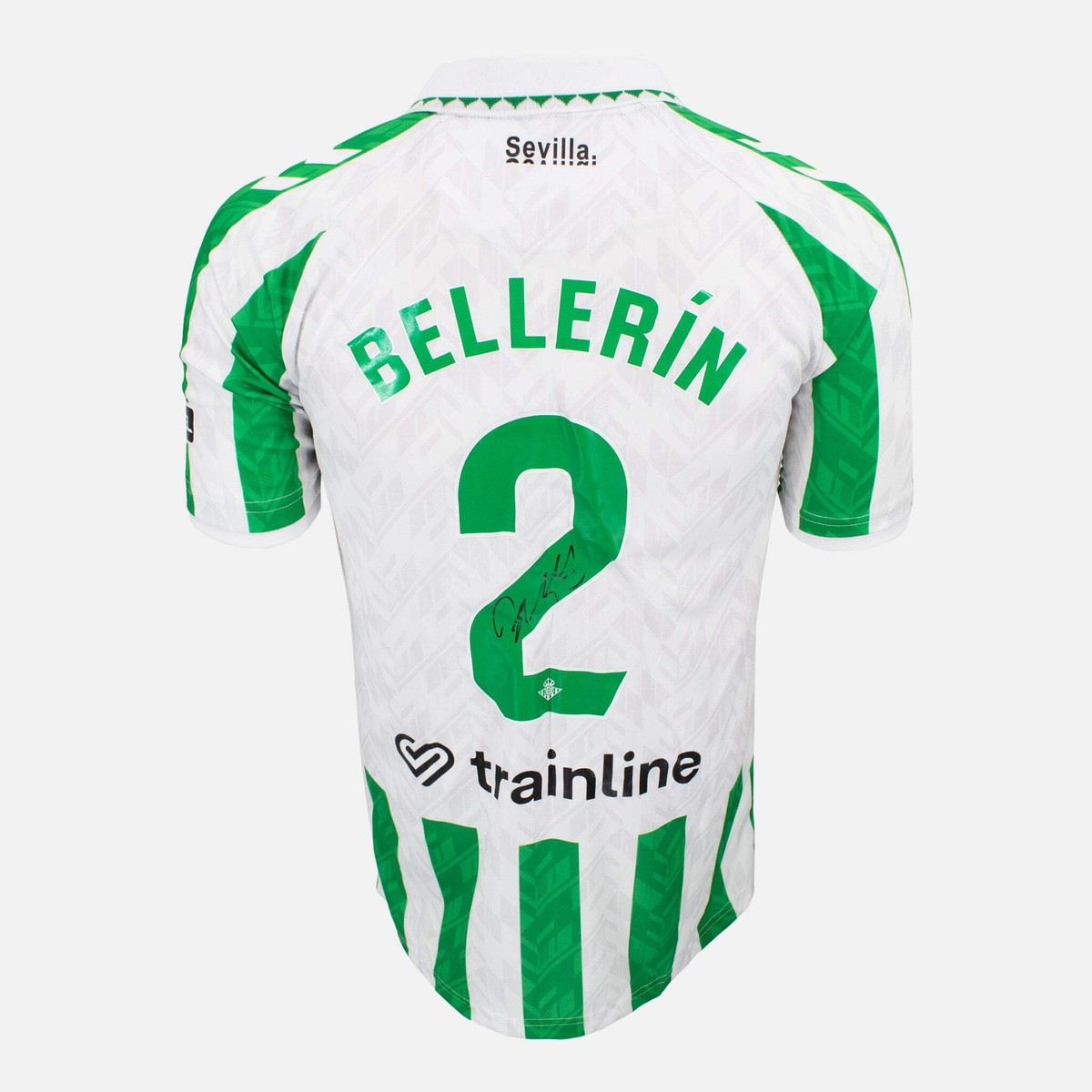 Héctor Bellerín Signed Real Betis Shirt 2024-25 Home [2] UK