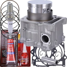 For 2002-2008 Yamaha Grizzly 660 Top End Cylinder Piston Gaskets Rebuild Kit Set