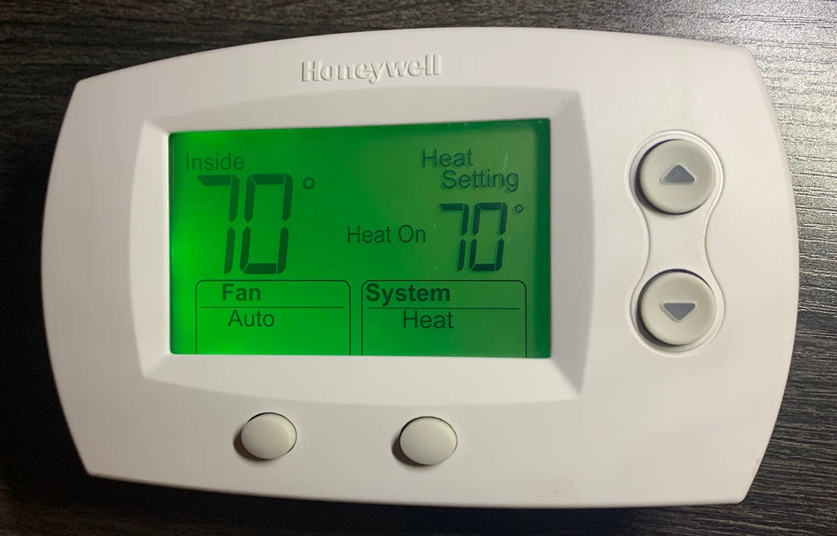 Honeywell TH5220D1029 Non-Programmable 2 Heat/Cooling Thermostat Battery  Tested | eBay