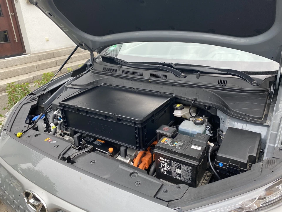 Hyundai Kona EV Frunk Transportbox Zubehör - Black Edition - Made in Germany - - Bild 4 von 4