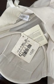NWT La Perla Italy White Convertible Thong Bodysuit $429 34B 36B 34C 38C