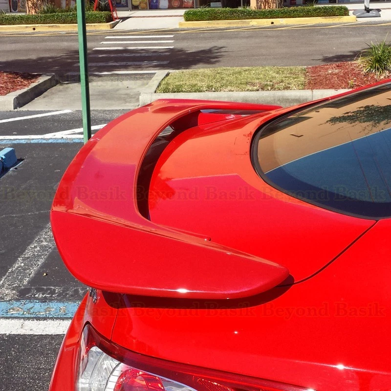 Para Hyundai Genesis 2010-2014 2015 2016 cupé alerón estilo fábrica con imprimación en L Foto 3 de 4
