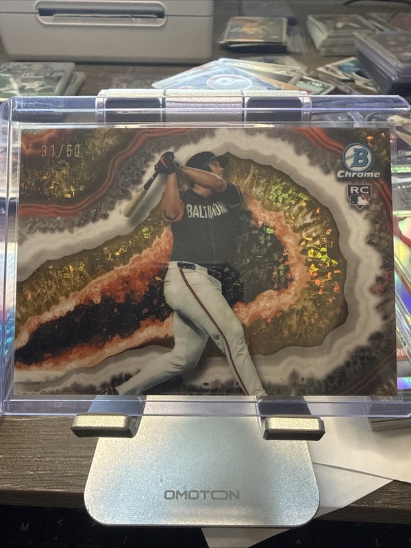 2026 Bowman Chrome Samuel Basallo Crystallized Rookie /50 Baltimore Orioles