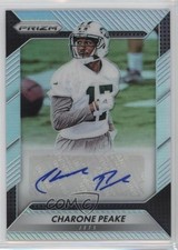 2016 Panini Prizm Rookie Auto Silver Prizm Charone Peake #RA-CPK Auto r8l