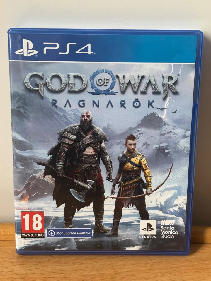 God of War Ragnarok For PS4 And 5 Disk, photo 1 of 5