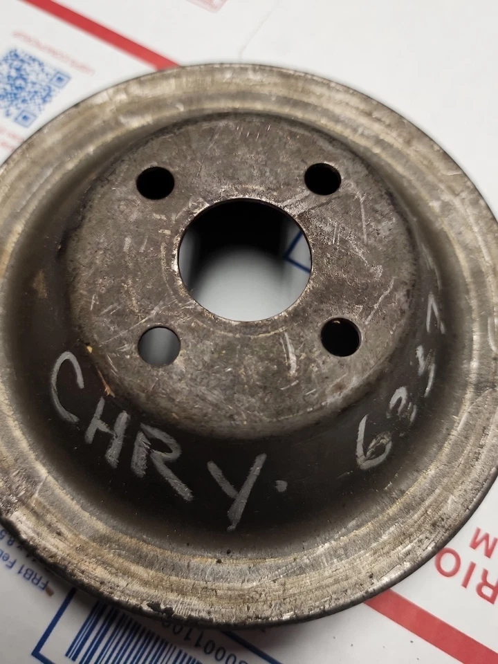 1932-1936 Plymouth Chrysler Dodge Desoto Nuevo de Lote Antiguo Polea Ventilador Superior OG Mopar 633734 Foto 3 de 4