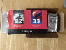 Genuine Lexmark 32/33 Standard Capacity - Multicolor Ink 33 Cartridge Only