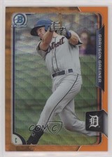2015 Bowman Chrome Prospects Orange Wave Refractor Grayson Greiner #BCP245 0yk4