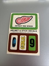 1978-79 TOPPS HOCKEY STICKER - Redwings
