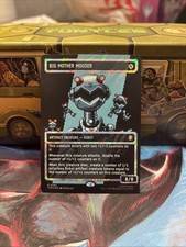 Big Mother Mouser (Borderless) (Surge Foil) Commander: Teenage Magic Mtg