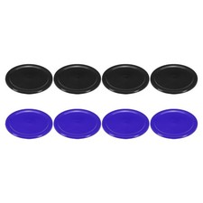 8Pcs Air Hockey Pucks 2.5 Inch Air Hockey Heavy Replacement Pucks Game Table