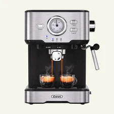 Gevi 2-in-1 Smart Espresso Coffee Machine, Brewer/Frother Model GECME403LA-U