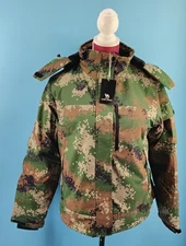 Camel Crown Women's Ski Jacket Camouflage With Removable Hood Winter Coat M