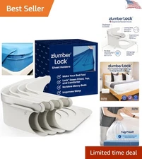 Heavy-Duty Mattress Straps for All Sheet Types - Enhance Sleep Quality Tonight