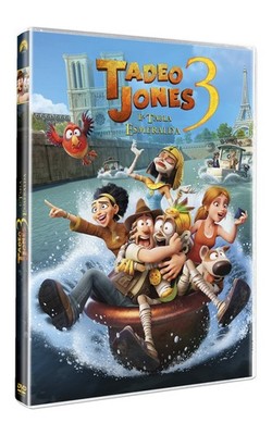 Tadeo Jones 3: La Tabla esmeralda (DVD) [DVD]