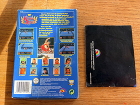 WWF King of the Ring Nintendo f&uuml;r Nintendo NES Spiel mit Box und Anleitung