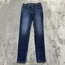 American Eagle Jeans Womens 00 Blue Jegging Next Level Stretch Dark Wash Denim