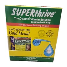 Superthrive - 4 Fl Oz The Original Vitamin Solution Enhanced w/ Kelp for Plants