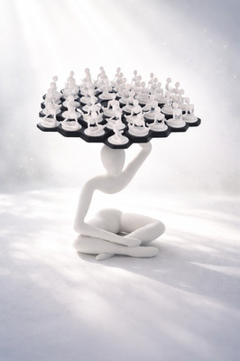 NOBody Balance Spiel 3D gedruckt Tabletop Geschicklichkeit Familie Party Spiel