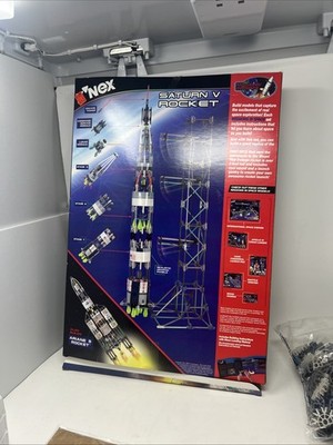 RARE & RETRO* K'NEX Saturn V Rocket #15122 934 pcs New Open Box | eBay