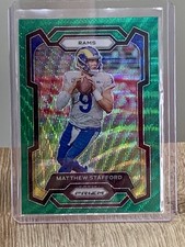 2023 Panini Prizm - Matthew Stafford #169 Green Wave Prizm