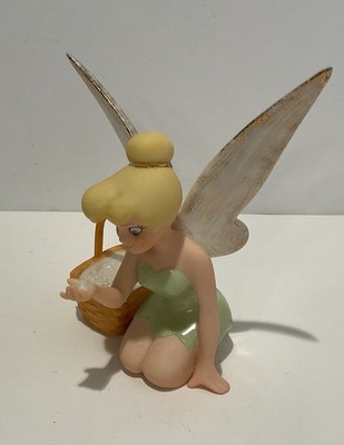Lenox Tinker Bell Longaberger Basket Walt Disney Porcelain Figurine Pixie Dust