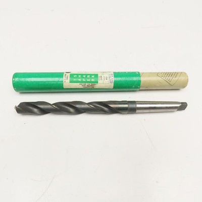 Precision Twist Drill 49/64'' HSS 2 Flute Twist Drill MT2 Taper NOS