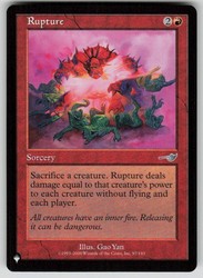 Rupture 97/143 The List Reprints