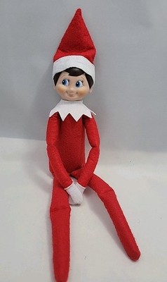 Elf On The Shelf Doll 2005 Boy Blue Eyes Brown Hair CCA&B Christmas Holiday