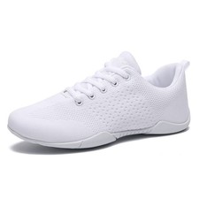 White Cheer Shoes Girls Youth Cheerleading Shoes Fashion Sports Shoes Trainin...