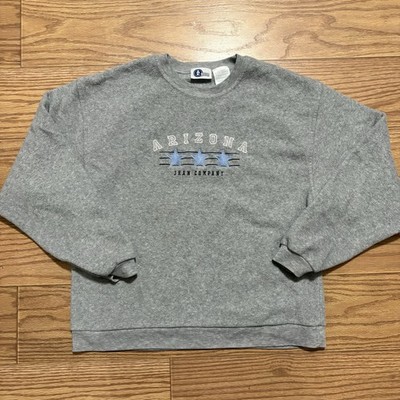 Vintage 90s Y2K 2000s Arizona Jean Company Fleece Crewneck Sweatshirt Girls XL