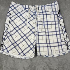 O Neill Board Shorts Men W: 38 L: 20 Surfer Chic Beachy Coastal Volley Shorts